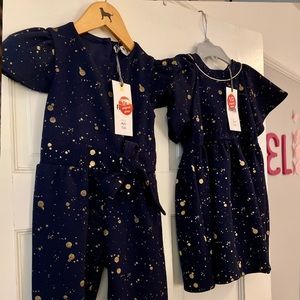 2yr old dress and pants jumper, brand new